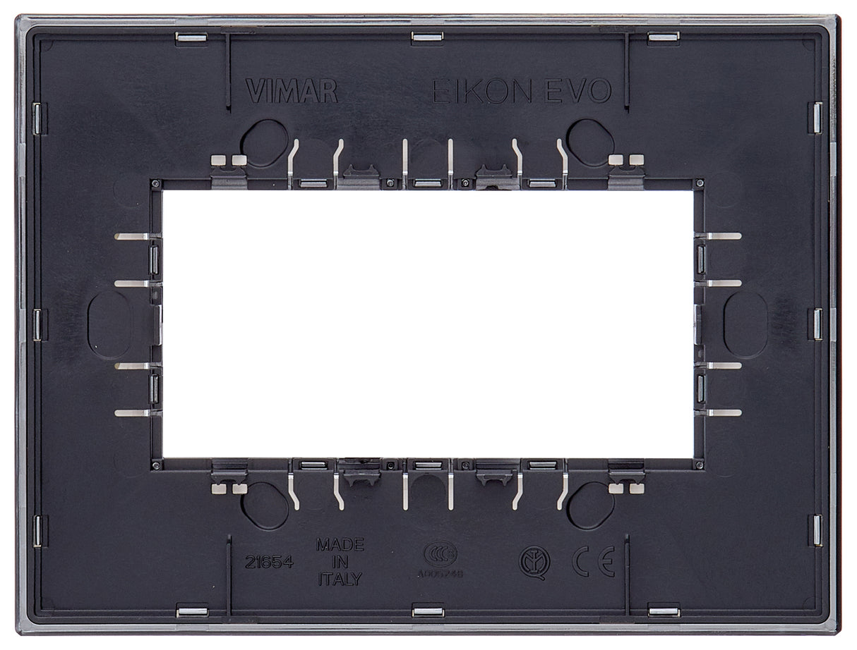 Vimar Eikon Evo Plate 4M Crystal White Diamond - PHOTO 2