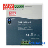 Mean Well SDR-960-48 Single Output Industrial Power Supply 960W 48V 20A - DIN Rail - PHOTO 2