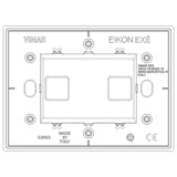 Vimar Eikon Plate 3Mx2 Vintage Brushed Dark Bronze - PHOTO 2
