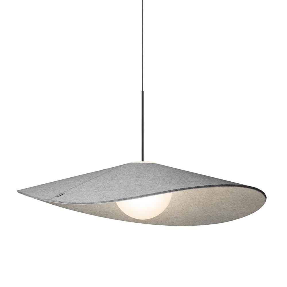 Pablo Pendant Bola Felt 24" Pebble/Grey - PHOTO 4