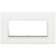 Vimar Eikon Evo Plate 5M Corian Glacier Ice