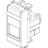 Plana RJ45 Cat6 Netsafe UTP Outlet With Cover White - PHOTO 1