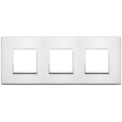 Vimar Eikon Evo Plate 6M (2+2+2) 71MM Brilliant Aluminium