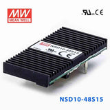Mean Well NSD10-48S15 DC-DC Converter - 10.05W - 22~72V in 15V out 670mA