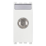 Arke F Type Female Socket Connector White