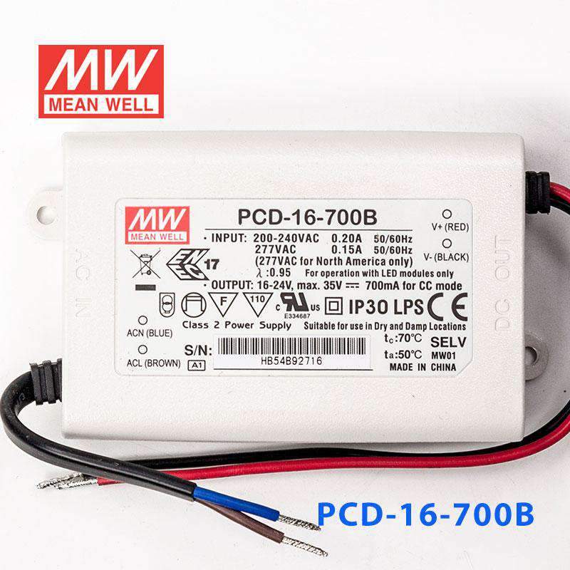 Mean Well PCD-16-700B Power Supply 16W 700mA - PHOTO 2