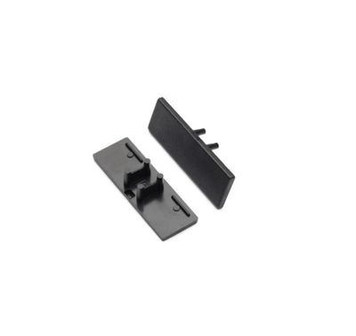 Archilight End Cap for SPINA LED Extrusion - Without Wiring Holes - Black