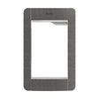 Vimar Pixel frame+plate 1M slate grey