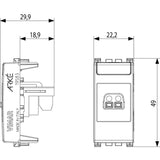 Arke Speaker Connector Grey - PHOTO 3