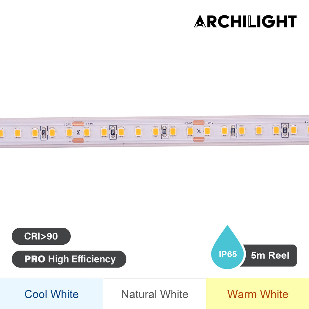 LED Strip Pro High-efficiency 140LEDs/m 15W/m 24V IP65 CRI>90