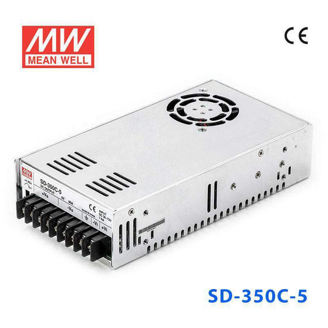Mean Well SD-350C-5 DC-DC Converter - 300W - 36~72V in 5V out 60A