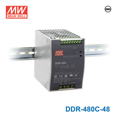 Mean Well DDR-480C-48 DC-DC Converter - 480W - 33.6~67.2V in 48V out 10A