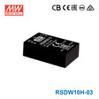 Mean Well RSDW10H-03 DC-DC Converter - 10W - 43~160V in 3.3V out 2.5A
