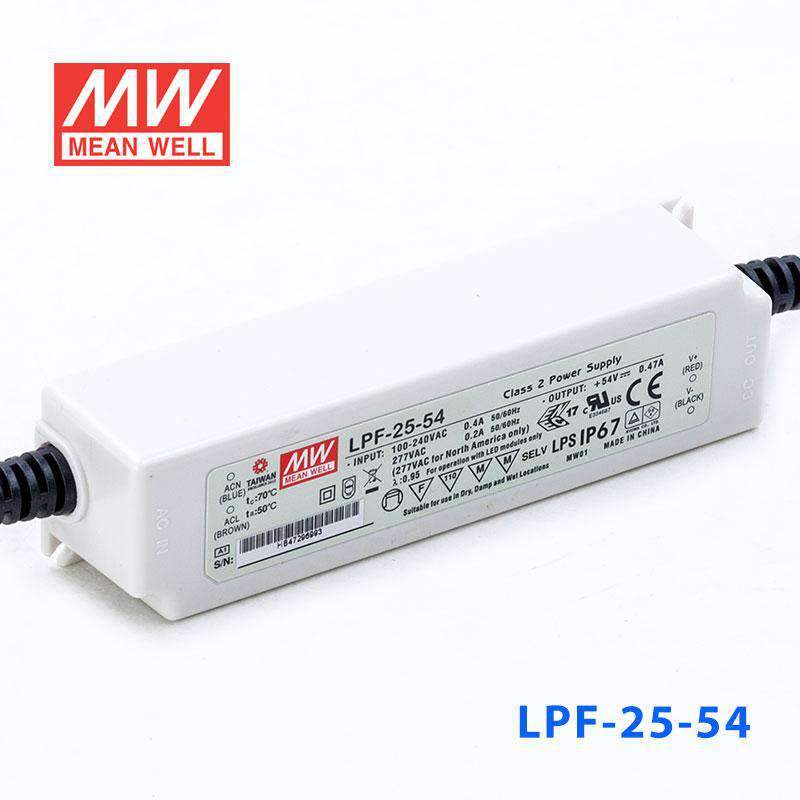 Mean Well LPF-25-54 Power Supply 25W 54V 470mA - PHOTO 1