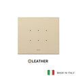 Vimar Eikon Tactil Plate 3M Leather Cream