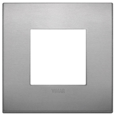 Vimar Arke Classic Plate 2M Aluminium Lava