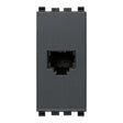 Eikon RJ11 Phone Jack 6/4 Grey