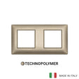Vimar Plana Plate 4M Technopolymer Bronze