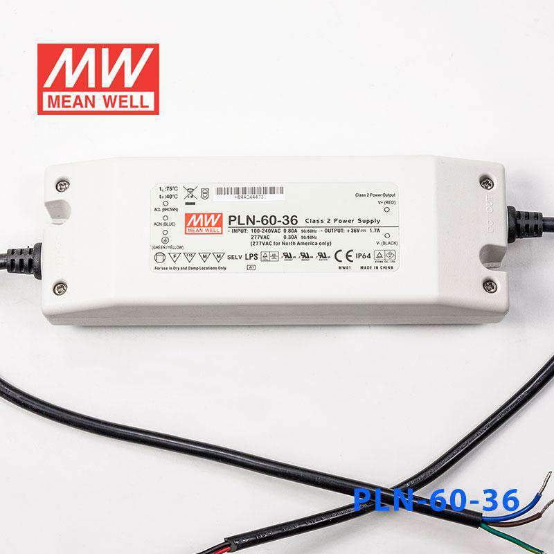 Mean Well PLN-60-36 Power Supply 60W 36V - IP64 - PHOTO 2