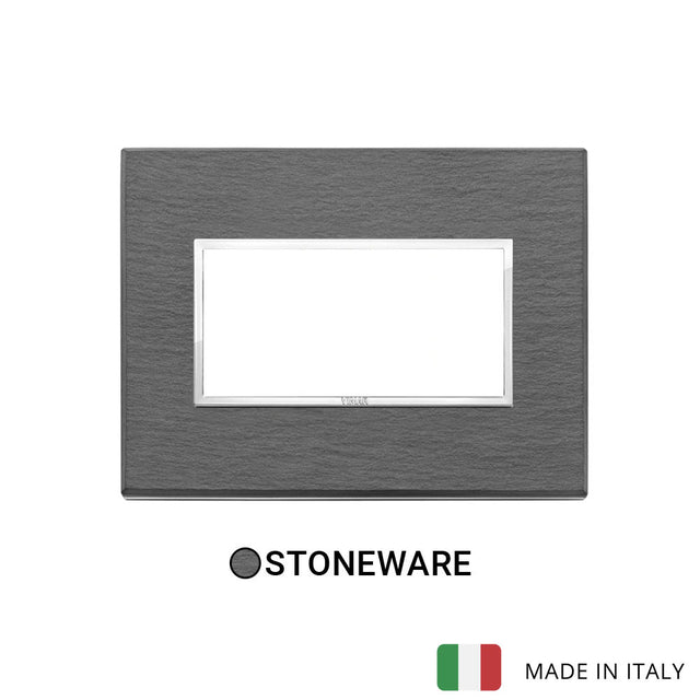 Vimar Eikon Evo Plate 4M Stone Natural Split Slate