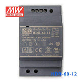 Mean Well HDR-60-12 Ultra Slim Step Shape Power Supply 60W 12V 4.5A - DIN Rail - PHOTO 2