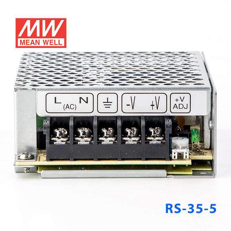 Mean Well RS-35-5 Power Supply 35W 5V 7A - PHOTO 4