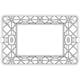 Vimar Plana  frame 3M + Screws - PHOTO 2