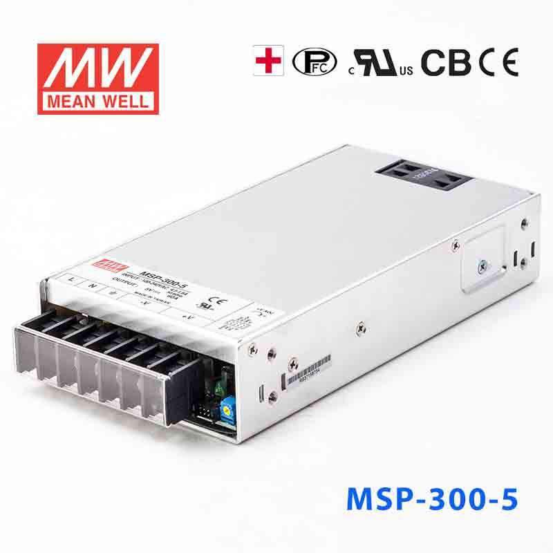 Mean Well MSP-300-5  Power Supply 300W 5V