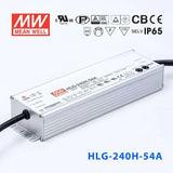 Mean Well HLG-240H-54A Power Supply 240W 54V - Adjustable 4.45A