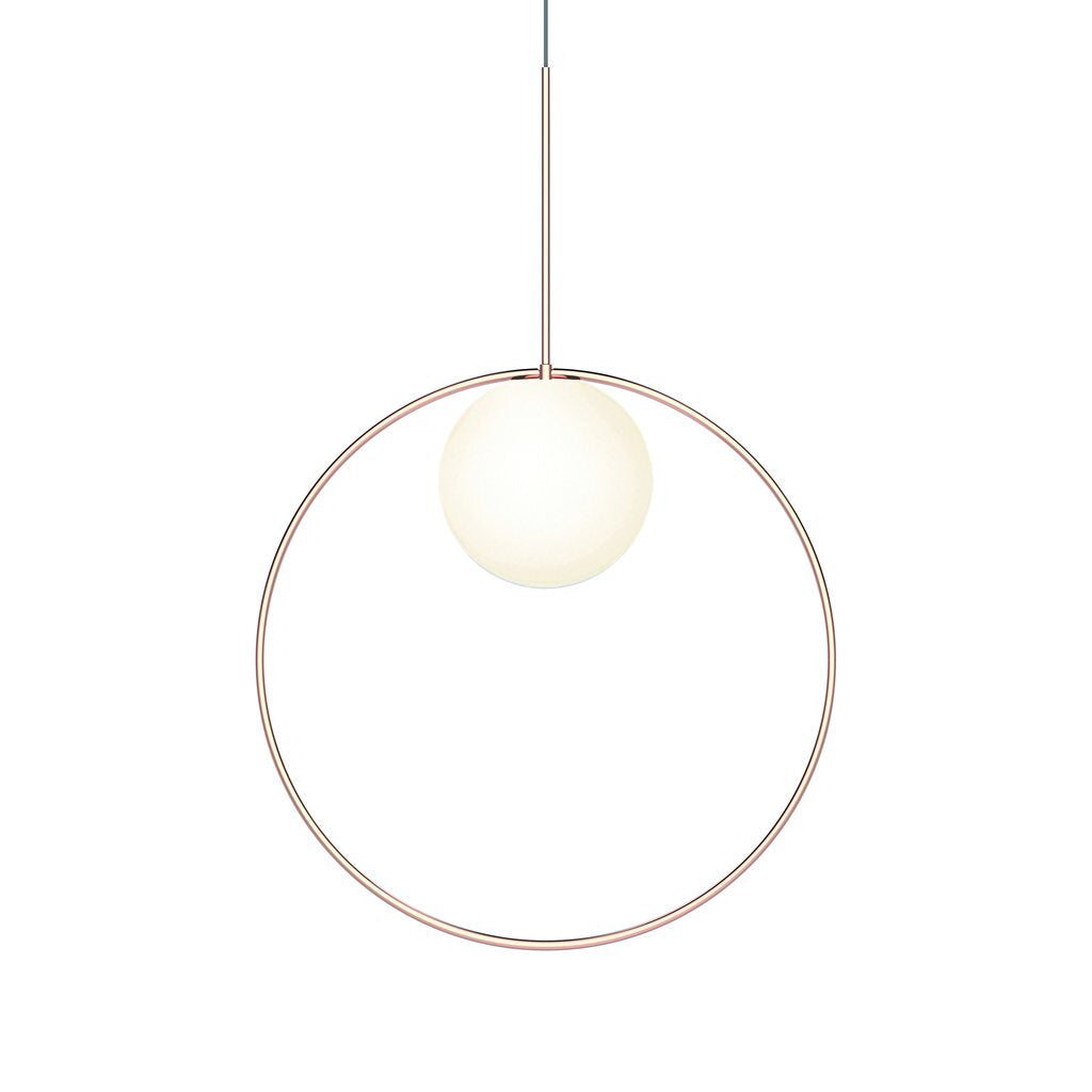 Pablo Pendant Bola Halo 22" Chrome - PHOTO 4