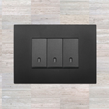 Vimar Arke Plastic 3 Gang switch - Black - 16A - PHOTO 12