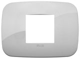 Vimar Arke Round Plate 2centrM Technopolymer Silver