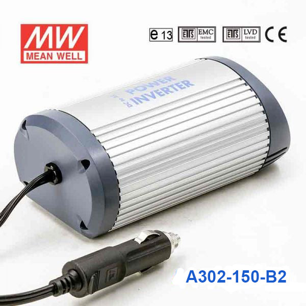 Mean Well A302-150-B2 Modified Sine Wave 150W 110V DC-AC Power Inverter