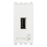 Vimar Arke USB Supply Unit 5V 1.5A 1M White