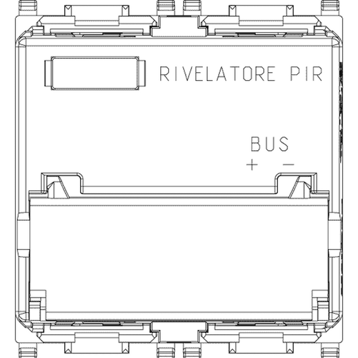 Plana IR Presence Detector White - PHOTO 2