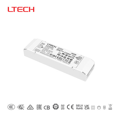 LTECH SE-30-200-800-W2D 30W  200mA ~ 800mA CC DALI2 LED Driver