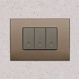 Vimar Arke Metal 3 Gang switch - Dark Bronze - 16A - PHOTO 21