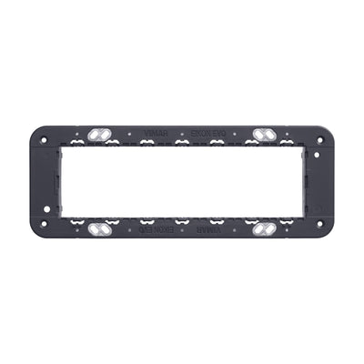 vimar VM-21617 Frame 7M with Screws Black