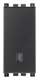 Vimar Arke 1P NO 10A Single Push Button Grey