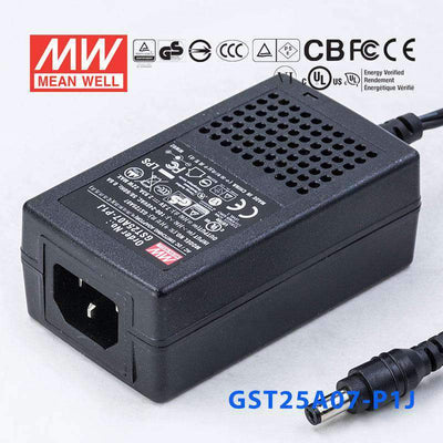 Mean Well GST25A07-P1J Power Supply 20W 7.5V 2.93A