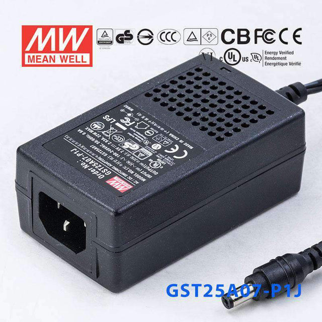 Mean Well GST25A07-P1J Power Supply 20W 7.5V 2.93A