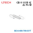 Ltech SE-8-400-700-G1T 6.3W 2-15.5VDC CC Triac LED Driver 0.4-0.7A