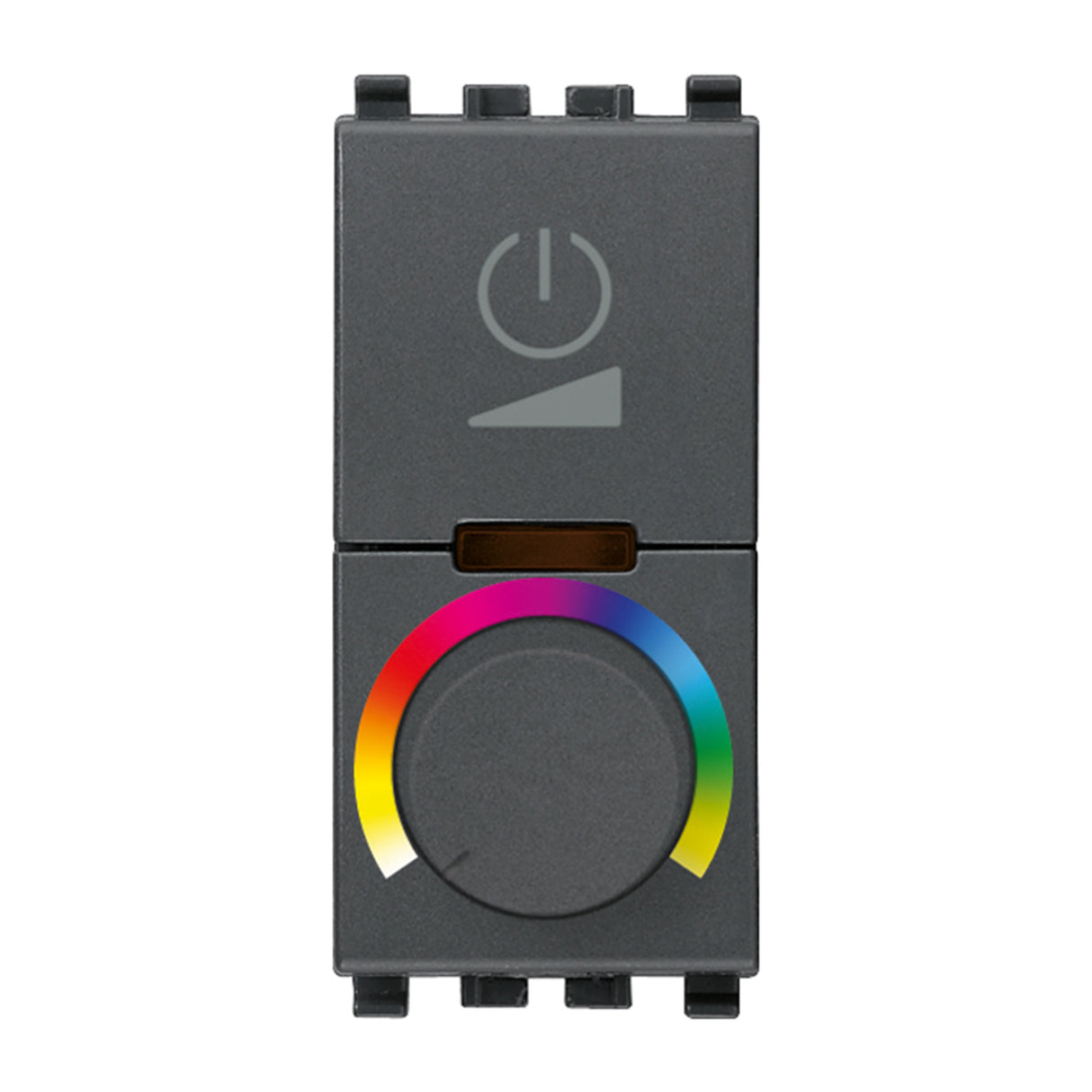 Vimar Eikon RGB Rotary Dimmer 230V Grey