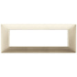 Vimar Plana Plate 7M Technopolymer Matt Champagne
