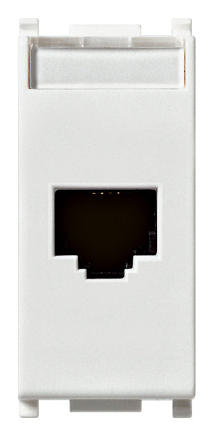 Plana RJ45 Cat6 Netsafe UTP 110 Outlet white