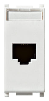 Plana RJ45 Cat6 Netsafe UTP 110 Outlet white