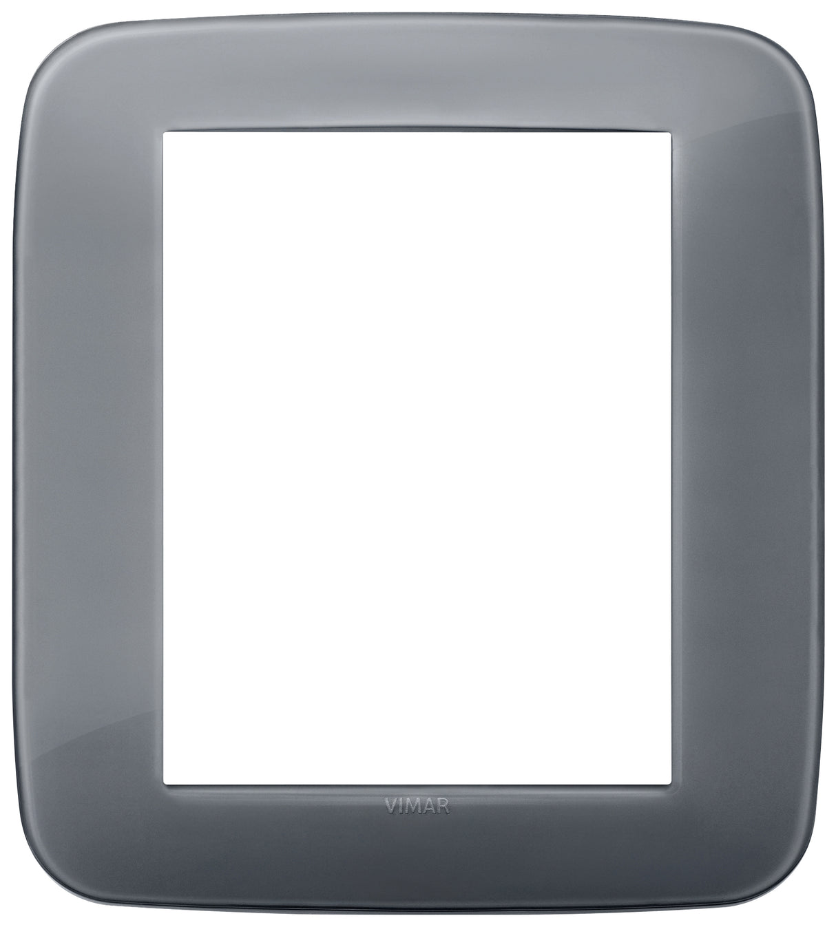 Vimar Arke Round Plate 8M Reflex Smoke Grey