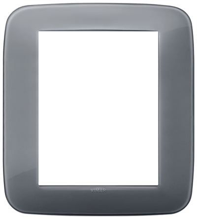 Vimar Arke Round Plate 8M Reflex Smoke Grey