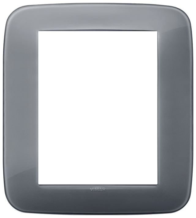 Vimar Arke Round Plate 8M Reflex Smoke Grey