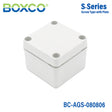 Boxco S-Series 50x65x45mm Plastic Enclosure, IP67, IK08, ABS, Grey Cover, Screw Type